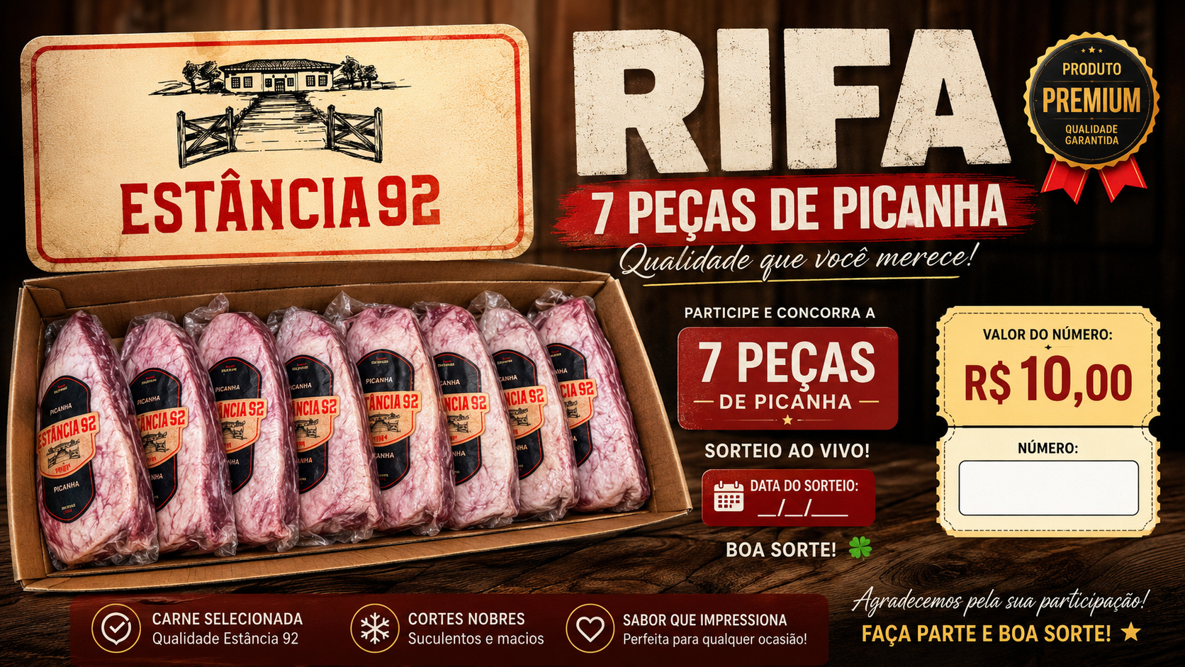 Rifa solidária Venezuela